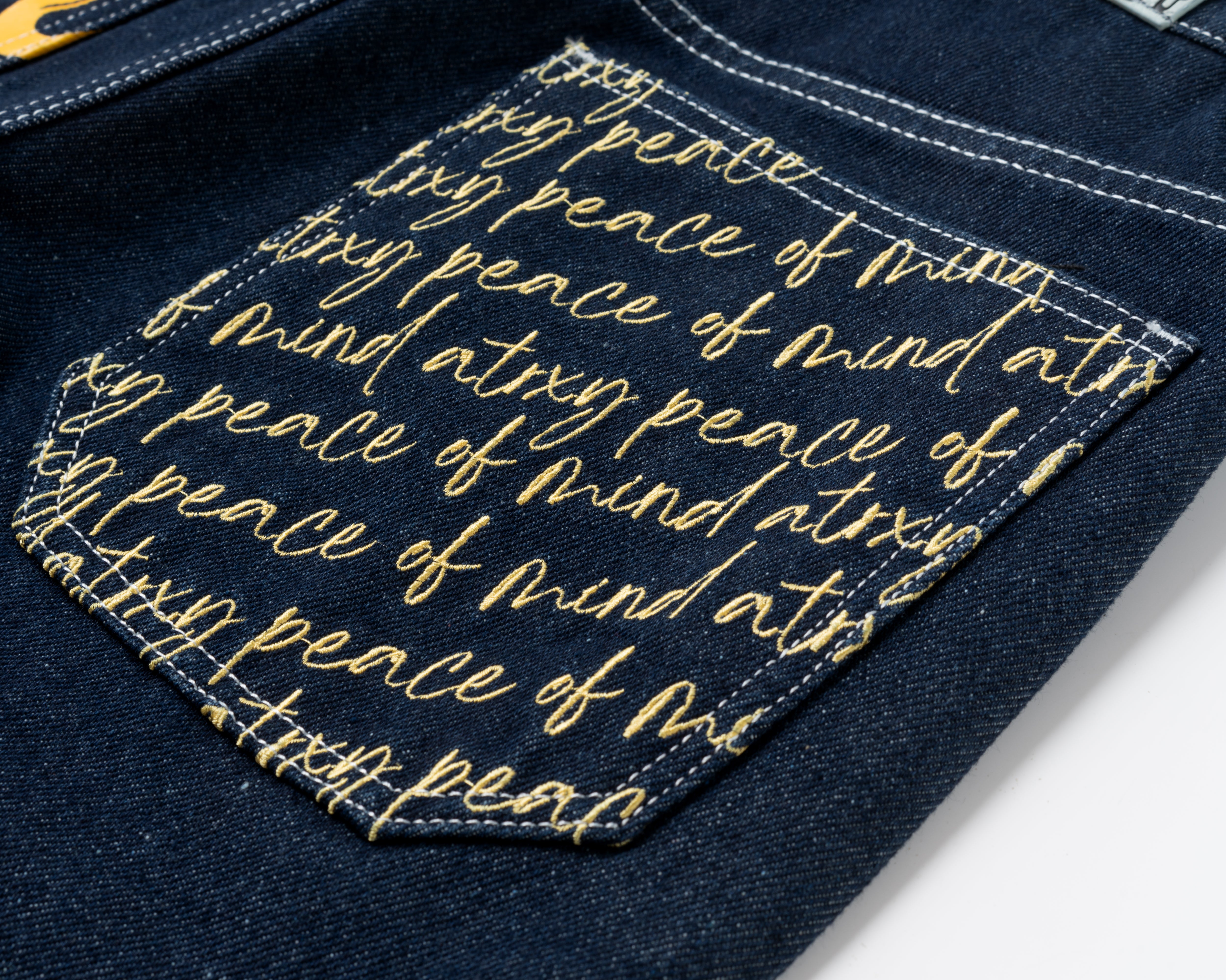 Graffiti Denim Jorts - Heavyweight Streetwear - ATRXY LONDON