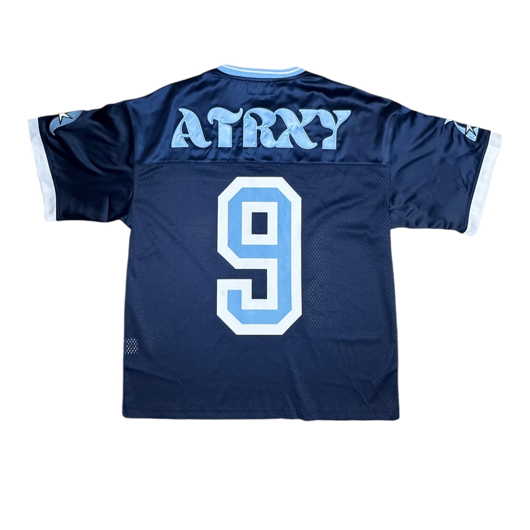 Lucky '9' Jersey - Satin Mesh Jersey - ATRXY LONDON