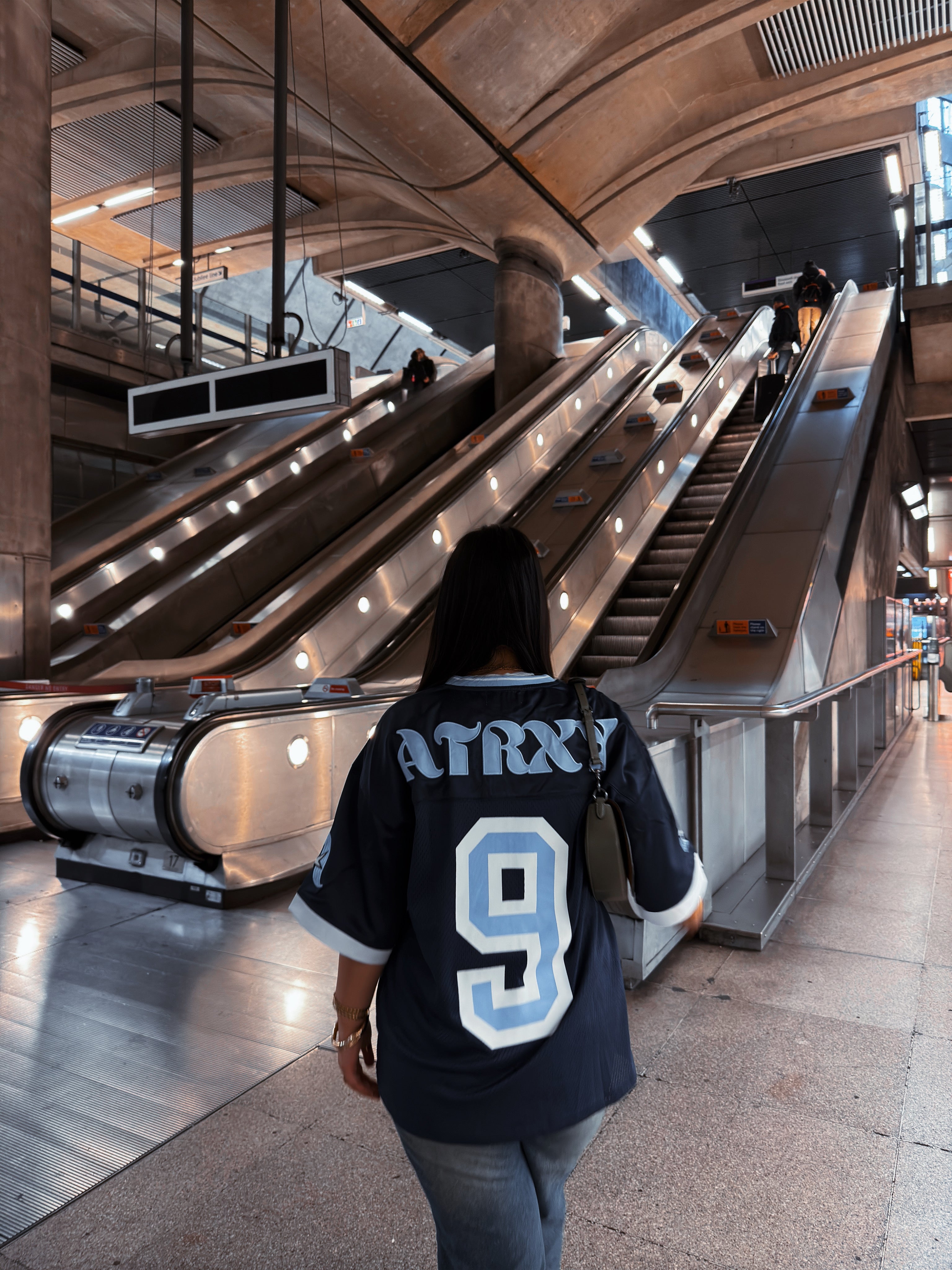 Lucky '9' Jersey - Satin Mesh Jersey - ATRXY LONDON