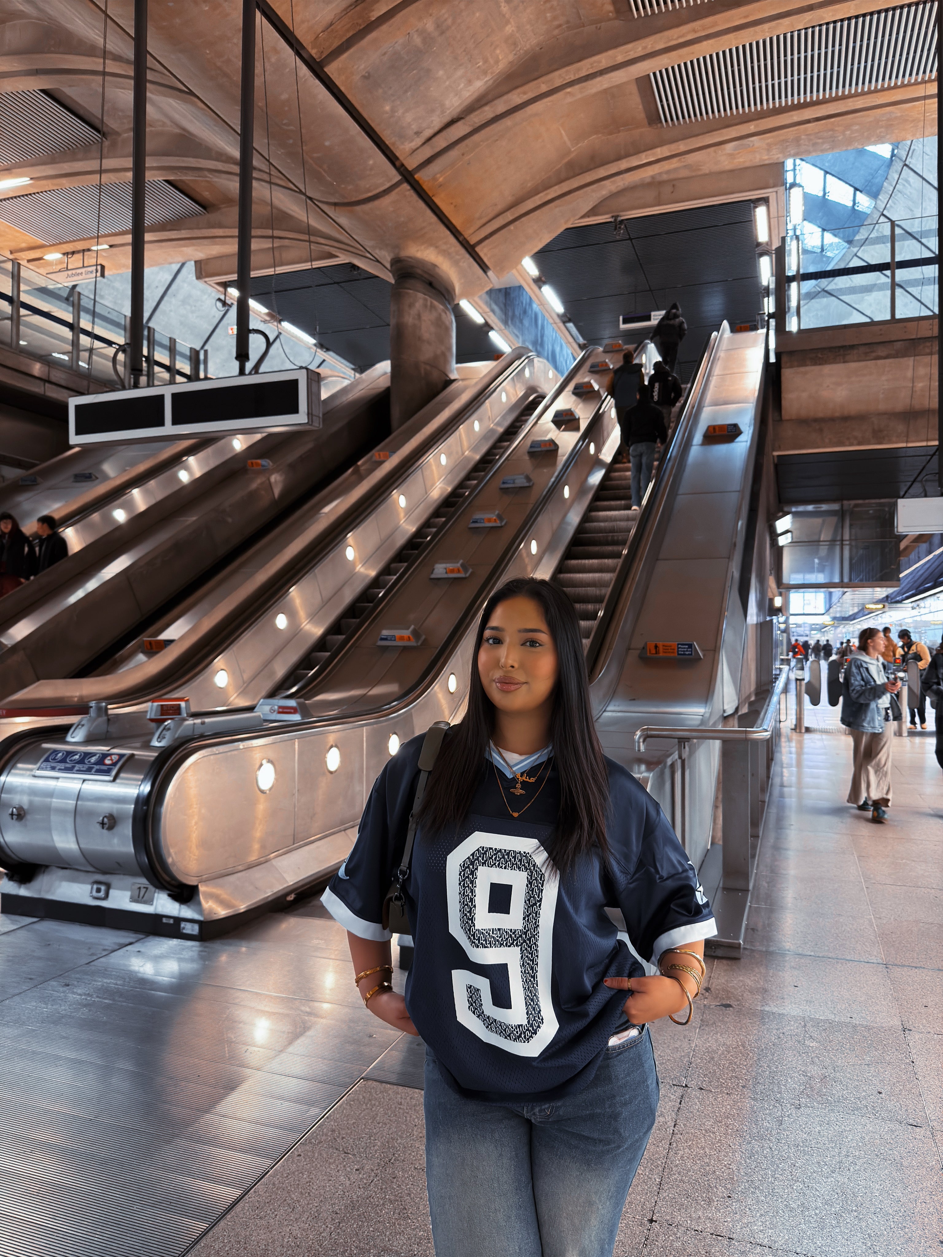 Lucky '9' Jersey - Satin Mesh Jersey - ATRXY LONDON