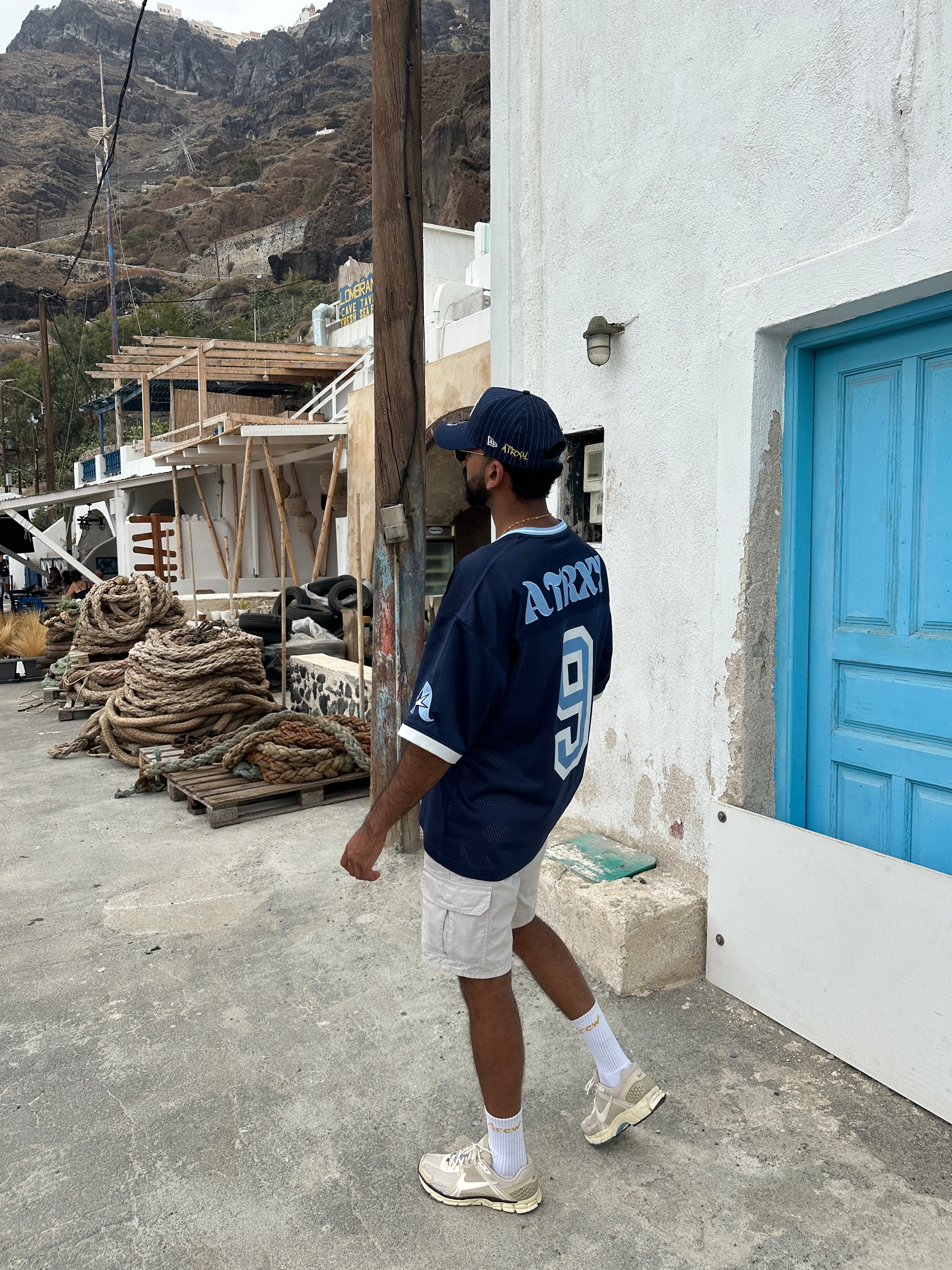 Lucky '9' Jersey - Satin Mesh Jersey - ATRXY LONDON